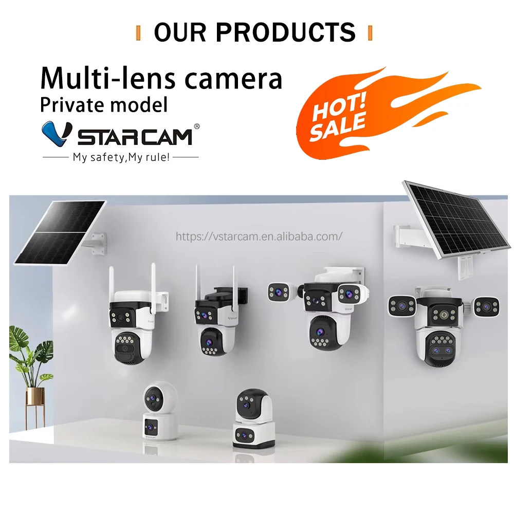 Vstarcam CS621ZS 12MP Surveillance Wifi IP Outdoor PZT Camera 360 Degree  Wireless Surveillance Camera
