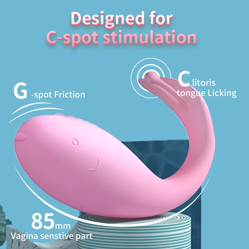 Upgraded Powerful Vibrate Rechargeable with 10 Magic Vibration Modes Whisper Quiet Wearable Sex Toys for Women