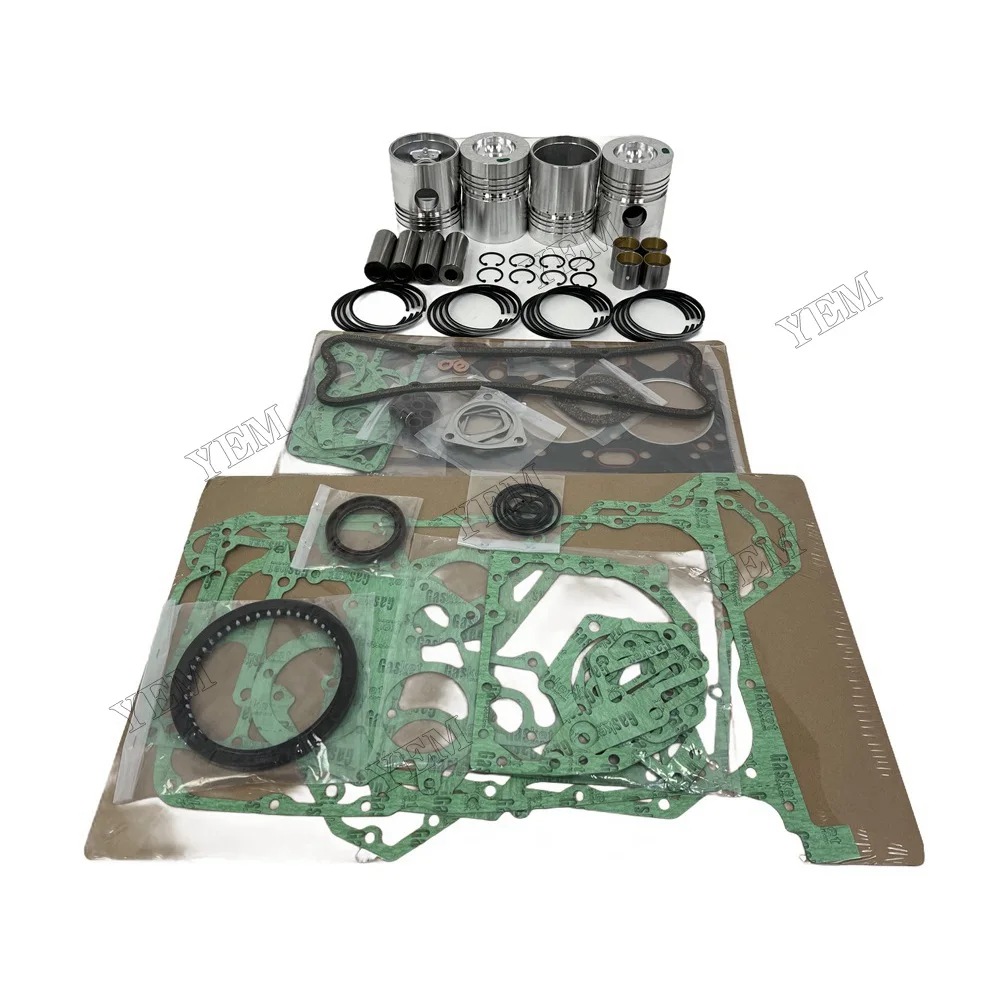 Repair Kit With Piston Rings Gaskets Fit for Perkins 4.248 Engine Parts 4