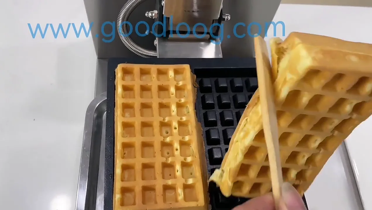 Snack Machines Nonstick Rotary Korean Waffle Equipment Commercial