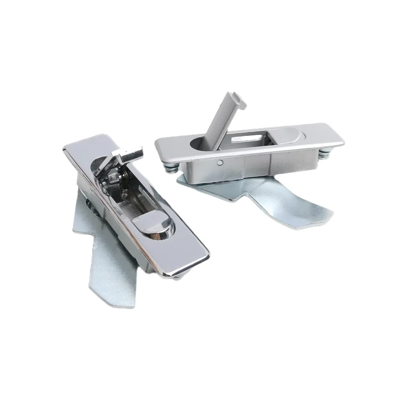 Polished AB509-1-2 Flat Electrical Cabinet Lock MS510 Industrial Door Lock