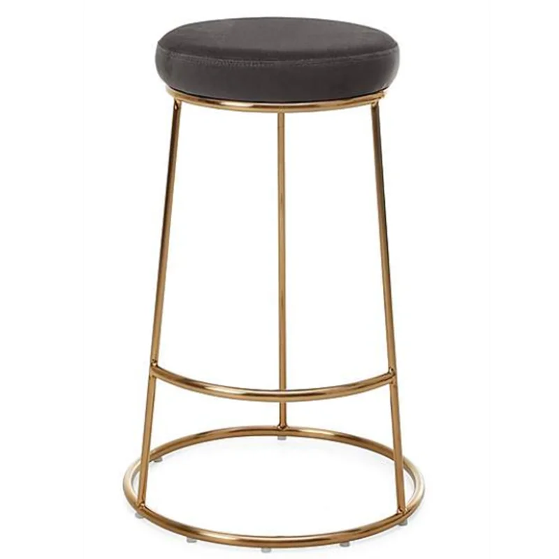 zeta velvet bar stool