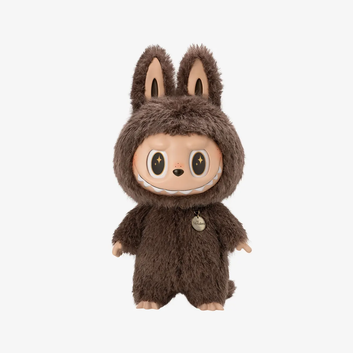 【海外限定】ZIMOMO LABUBU ぬいぐるみグレー 残2体 グレー＆ブルー ぬいぐるみ キーホルダー Labubu ZIMOMO
