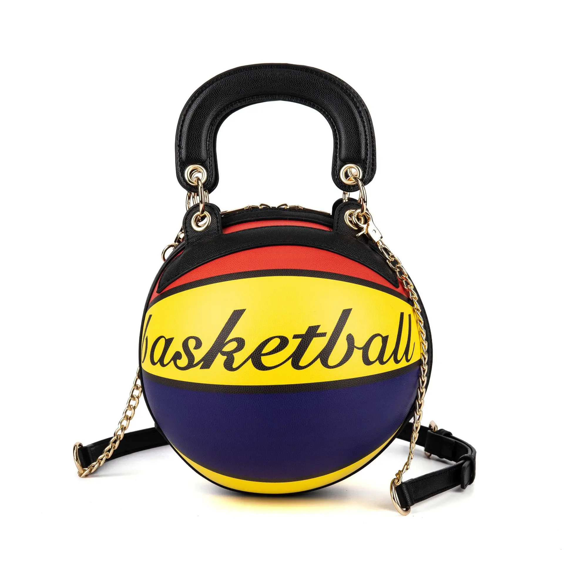 Women Basketball Shaped Purse Girls Round Handbag Fashion Cute Handle Bag  Shoulder Cross Body PU Leather Messenger Bags Adjustable Strap (Brown):  Handbags: Amazon.com