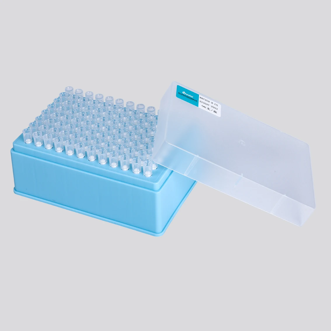 Laboratory Automatic 250ul Beckman 96 Well Filter Robotic Pipette Tips ...