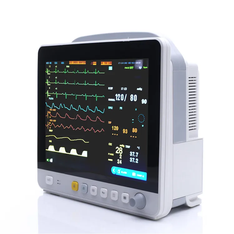 Touch Screen Pacemaker Detection Parameter Icu Patient Monitor Tester Portable