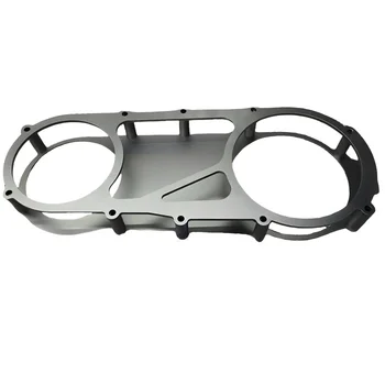 Custom Service Grey Billet Aluminum CVT Transmission  Cover for High quality