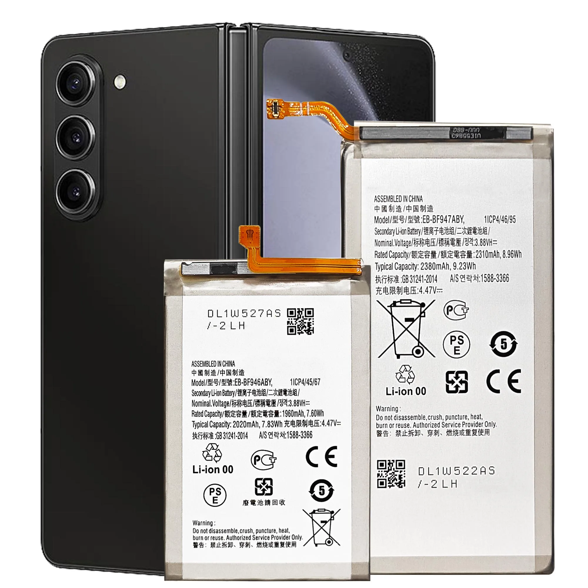 Replacement Mobile Battery EB-BF946ABY EB-BF947ABY for Samsung