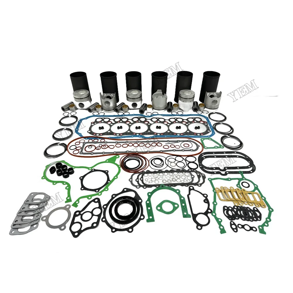Overhaul Kit With Gasket Set Fit for Hino H06C Engine