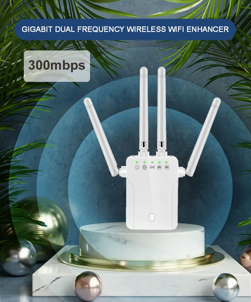 4g无线中继器袖珍wifi信号放大器2g 3g 4g 5g 300mbps wifi扩展器