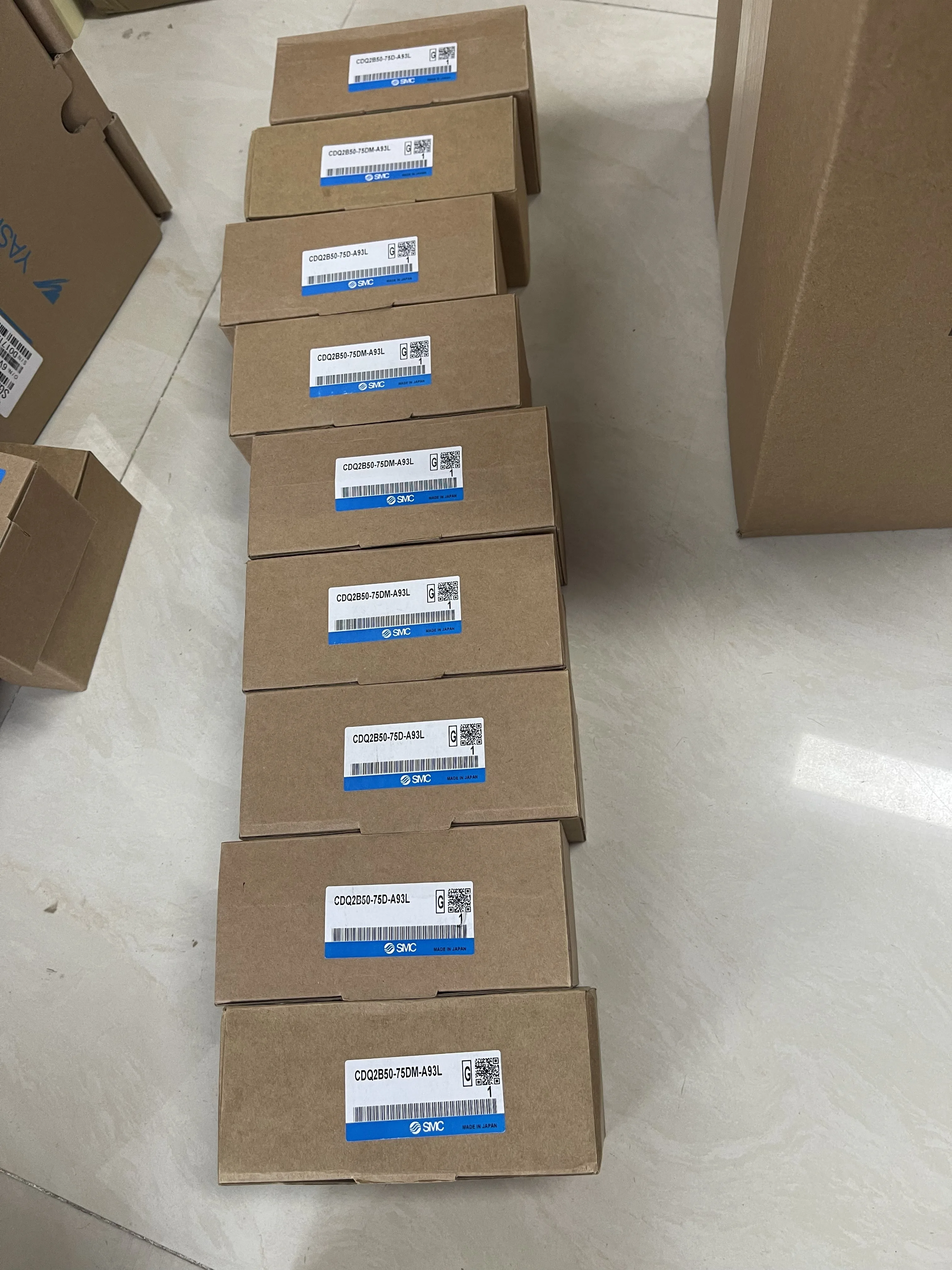 SMC Pneumatic Cylinder CDQ2B50-75DM-A93L