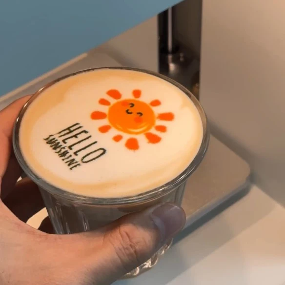 FC1 EVEBOT カラーコーヒープリンター｜ラテアート FC1 - フルカラーコーヒープリンター - 食べられるラテアート