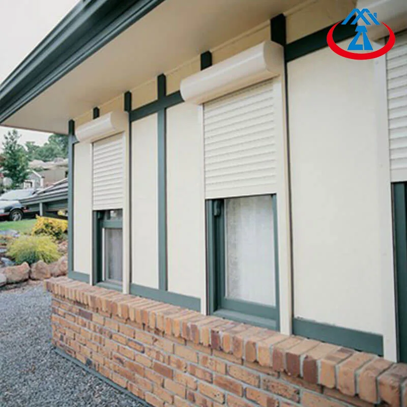 Exterior Window Roller Shutter Aluminum Rolling Windows for Sale