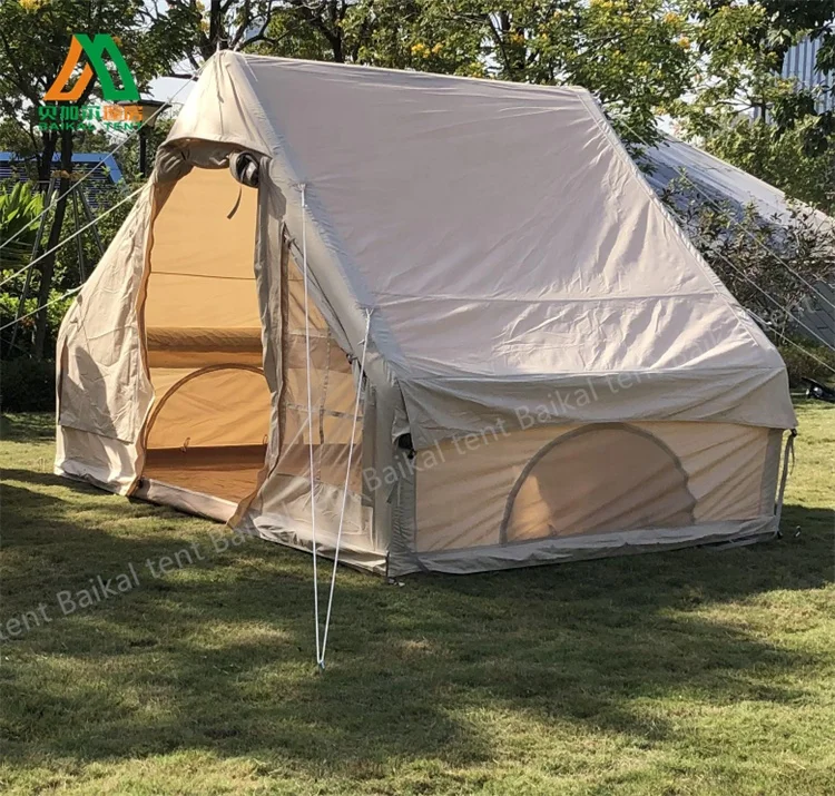Outdoor Inflatable Big Space Portable Camping Tent With Air Pump