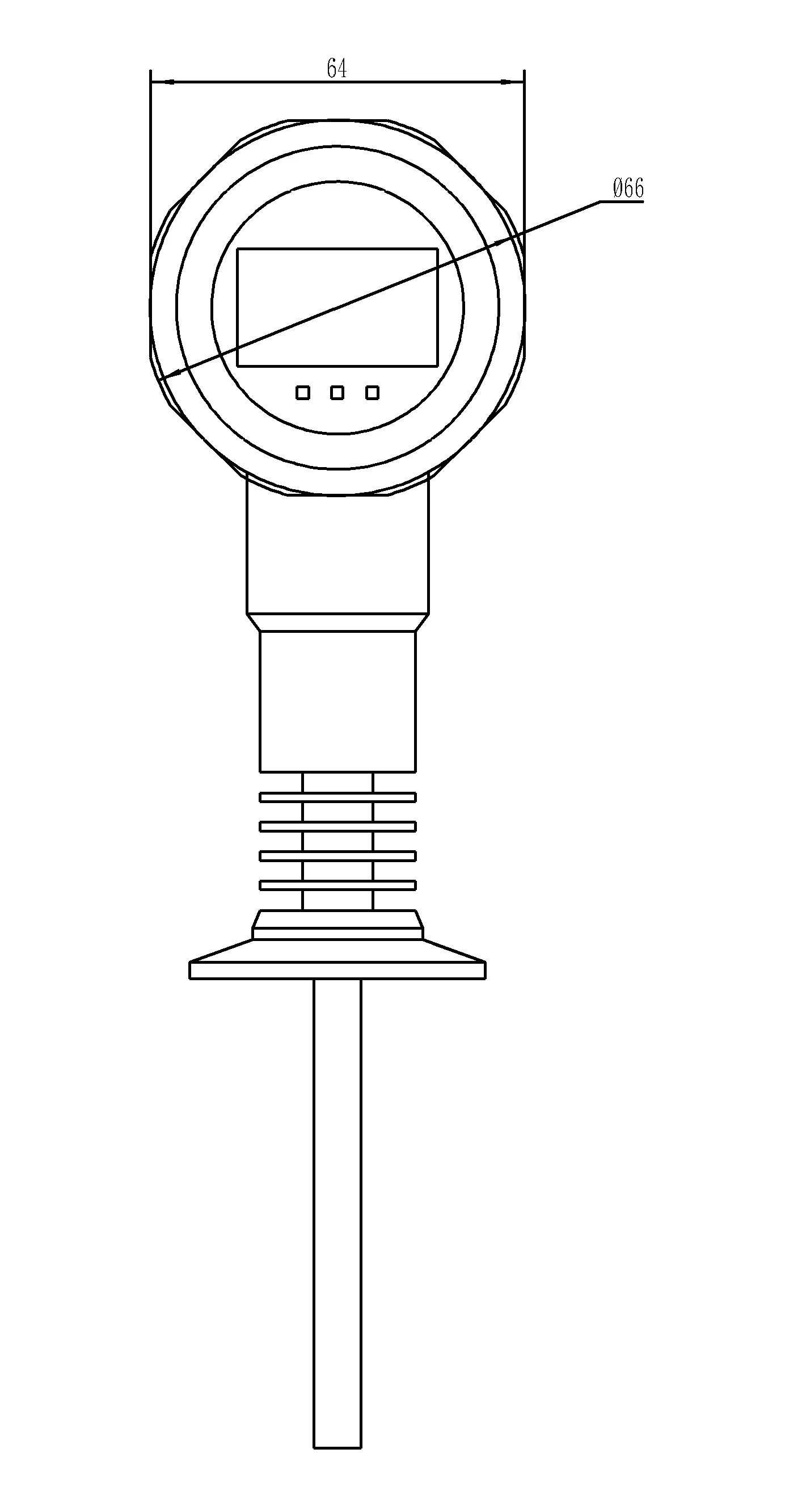 4~20ma Liquid Temperature And Humidity Transmitter 4-20ma Pt100