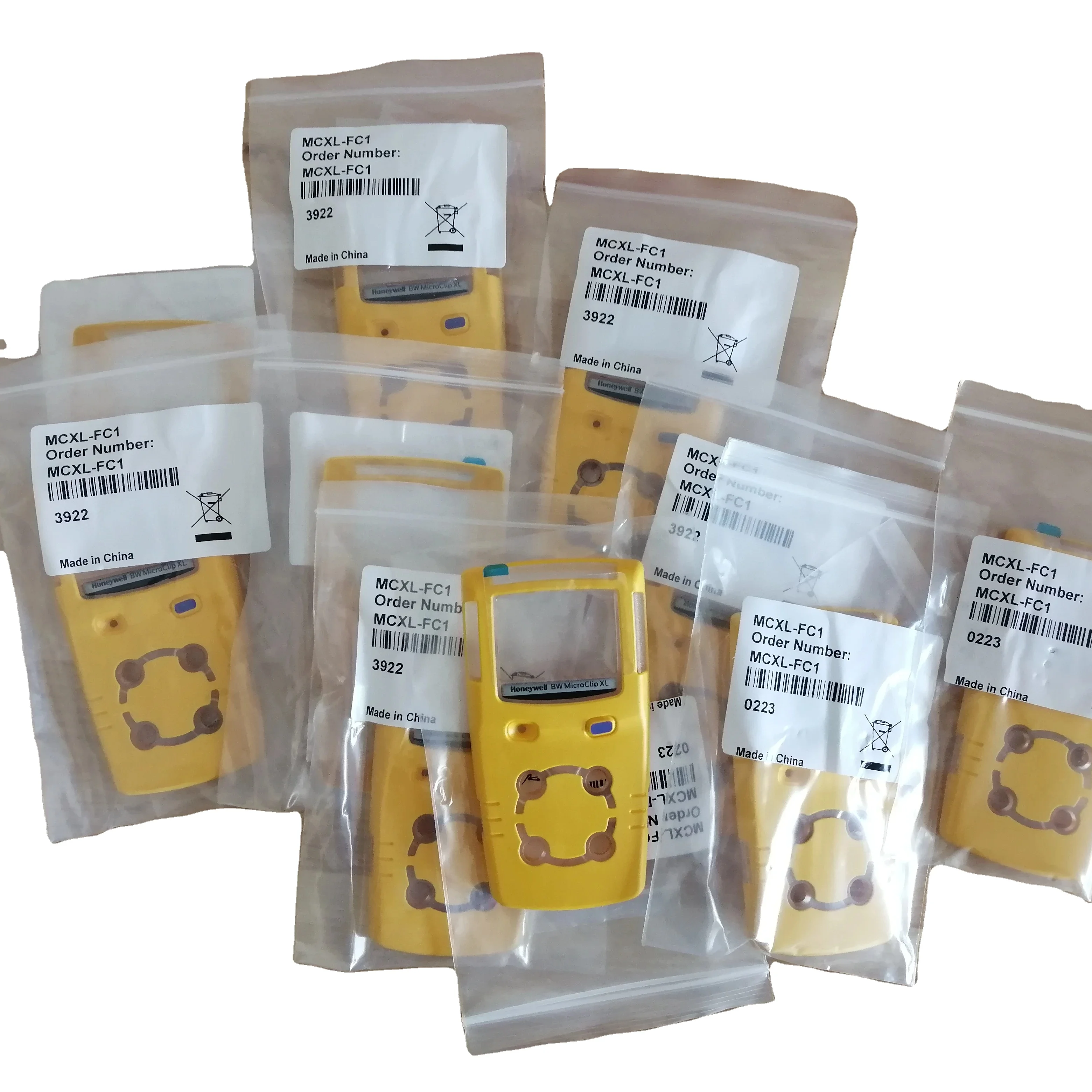 Gas alert MCXL - BC1 multi Gas Leak Detector MCXL-XWHM-Y-CN Electronic LEL CO O2 Yellow MCXL - BC1  BW leak  gas Detector