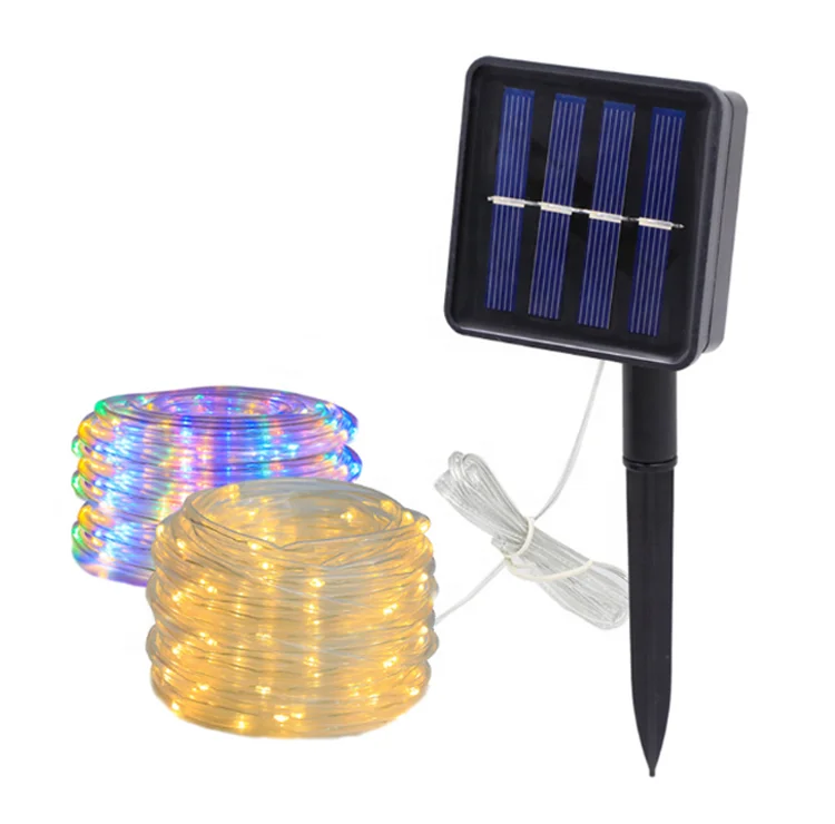 8pack 20m Tira De Luz Navideña 200led Luces Solares Al Aire Multicolor 8pack 20m Tira De Luz Navideña 200led Luces Solares Al Aire Multicolor