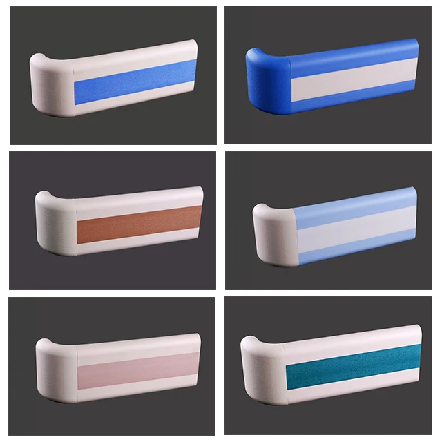 
Антибактериальные ПВХ пластиковые Лестничные Поручни для использования в больницах 