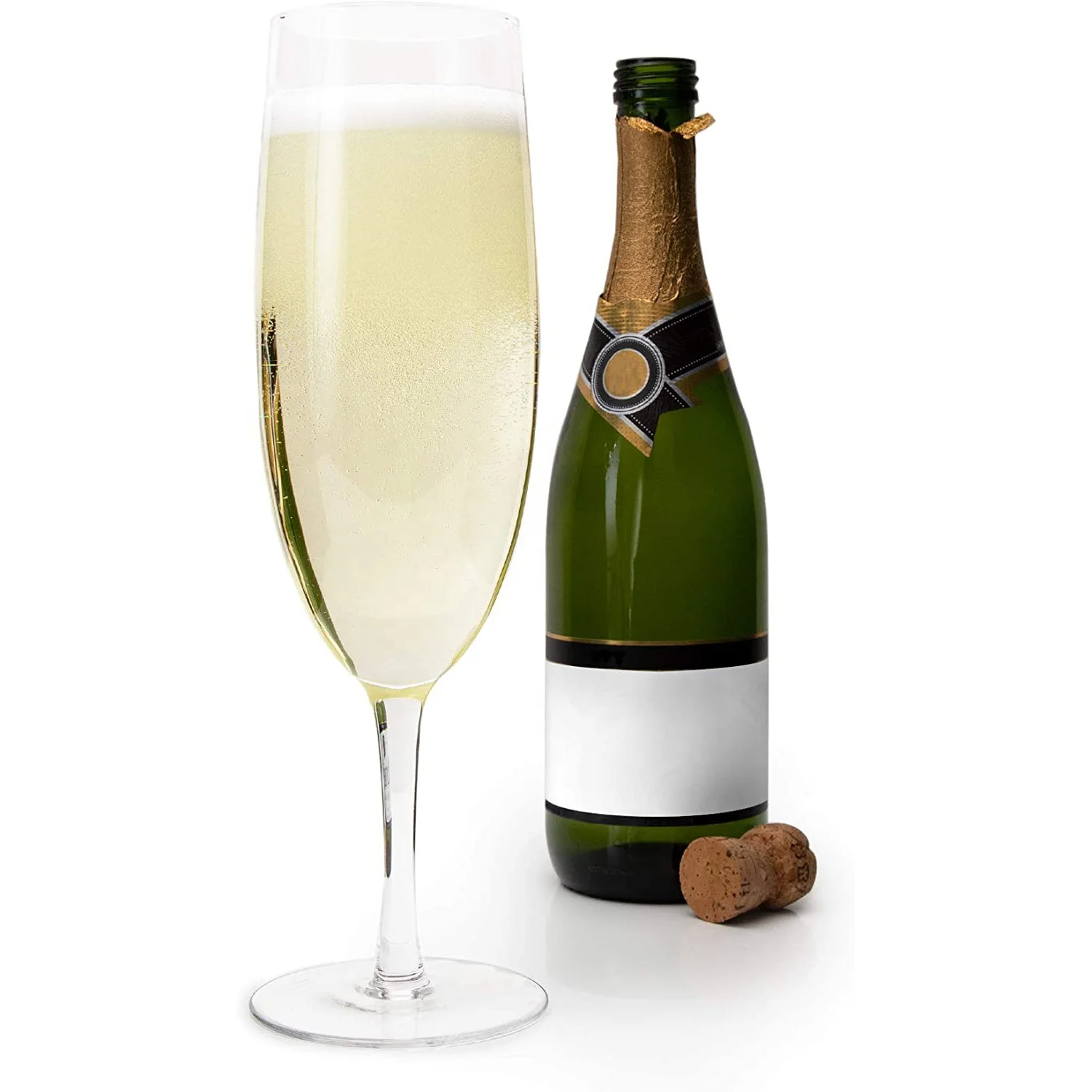 Holds a Whole Bottle of Champagne 700 ml Capacity Extra Large Jumbo  Oversize Giant Super Sized Champagne Flute Glass