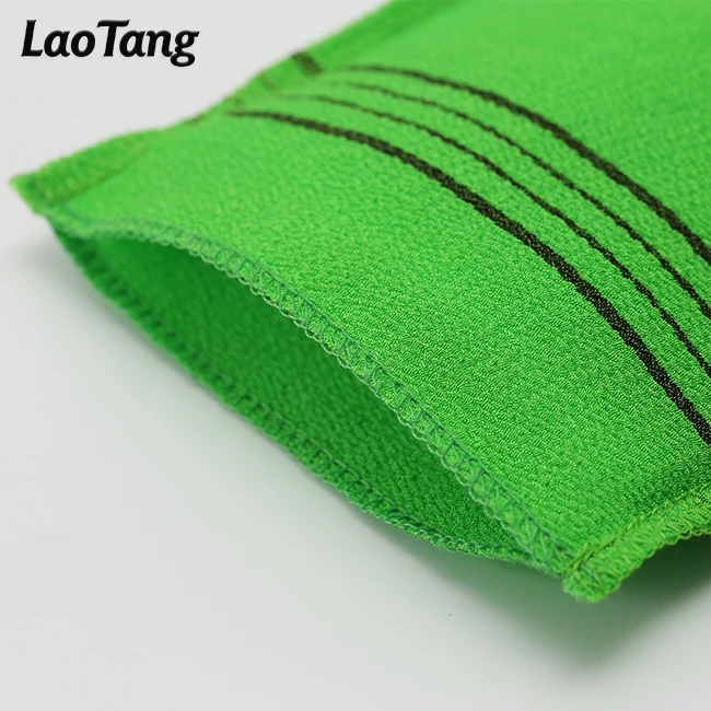 Quickly Delivery Korean Exfoliating Mitt Large Size Back and Body Exfoliating Washcloth for Removing Dry