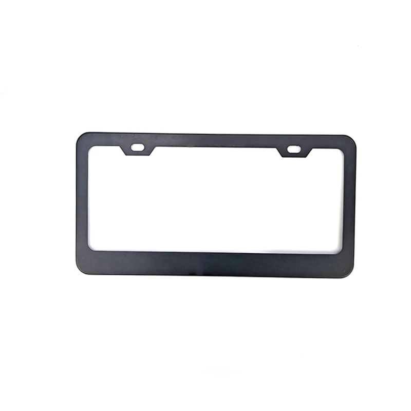 Custom Design Car License Plate Frame Cover USA embossing logo Number Plate Frame License Holder Cover license plate frame