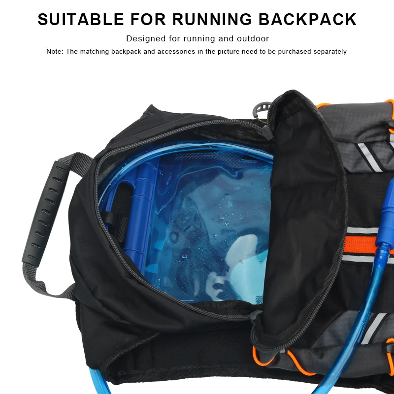 RIDERACE 2L Cycling Water Reservoir Water Bladder Hydration Container Pack BPA Free Running Climbing Hydration Vest Backpack