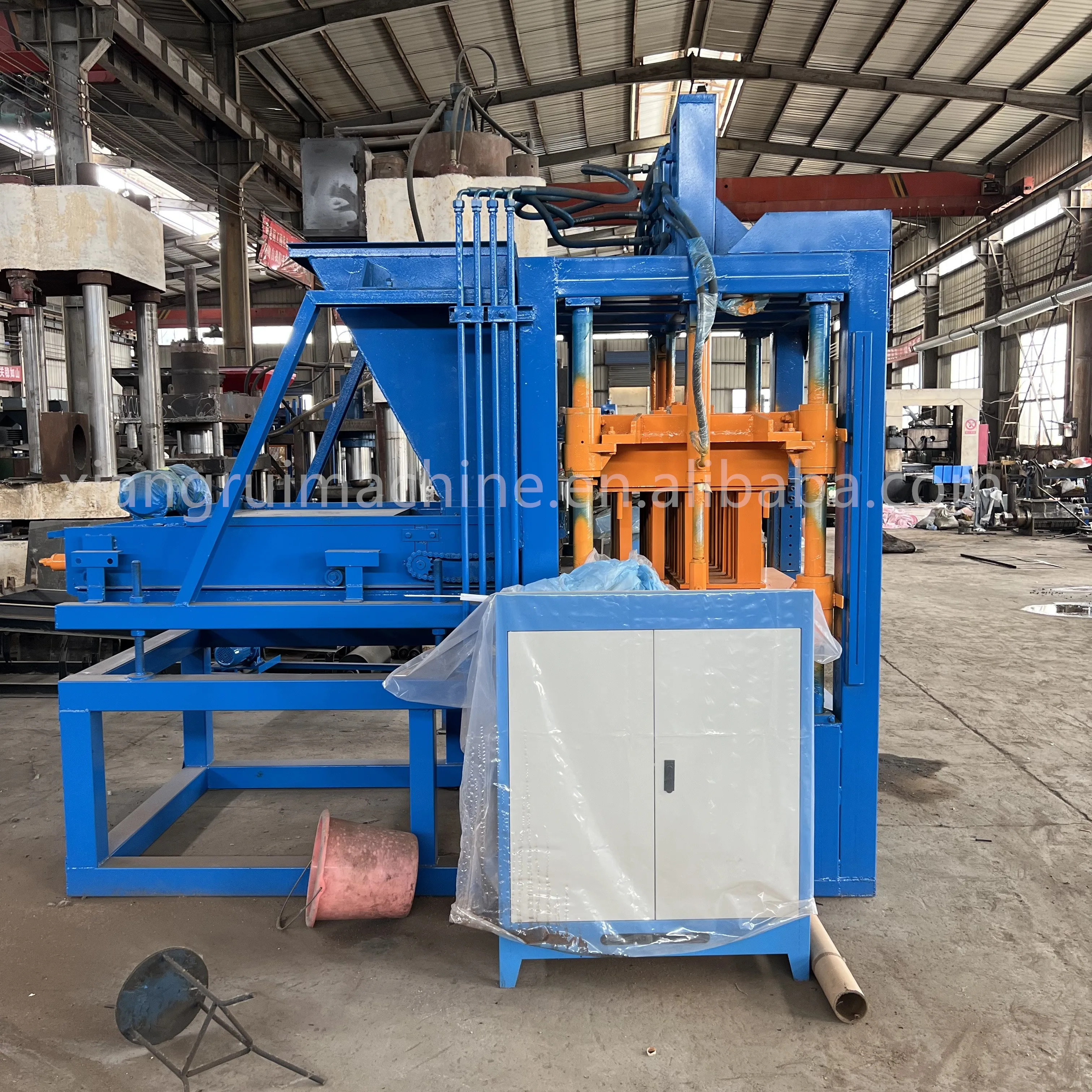 High Quality Soil Compressed Soil Interlocking Block Making Machine ...