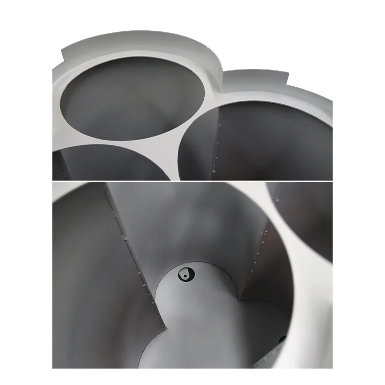 20 Gallon 30 Gallon 40 Gallon Outside Rubbish Bin 3 Compartment Trash Can Segregated Waste Bins for Airport