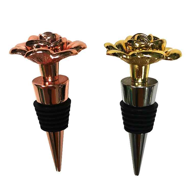 Luxury Zinc Alloy Promotional Party Wedding Bottle Opener Custom Gold