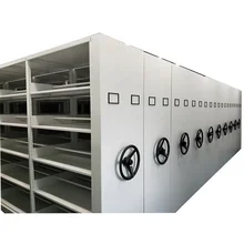Mobile compact shelving filing storage cabinet high density storage system