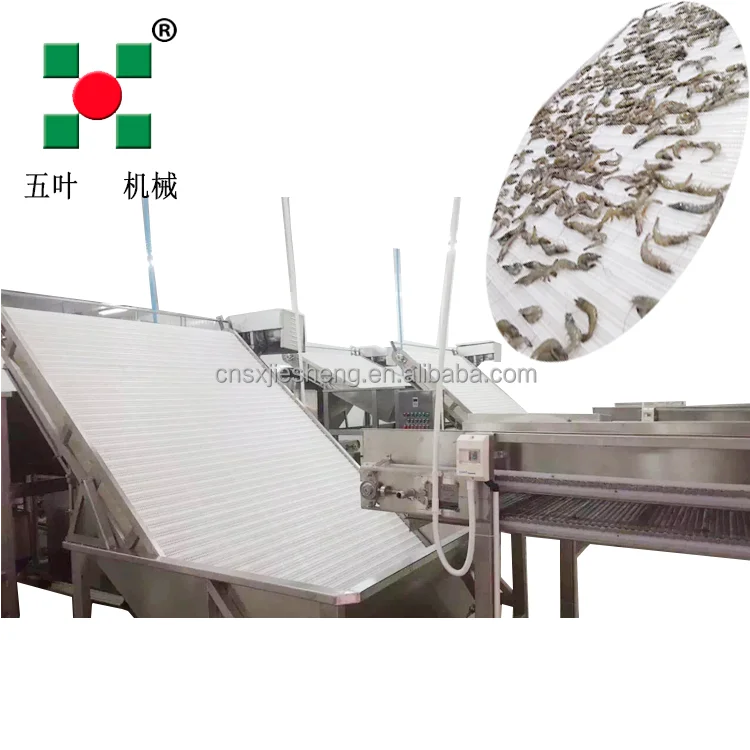 Shrimp Cleaning&Grading Machine Separator Grader Machine for Shrimp Production LineFood Processing Machine