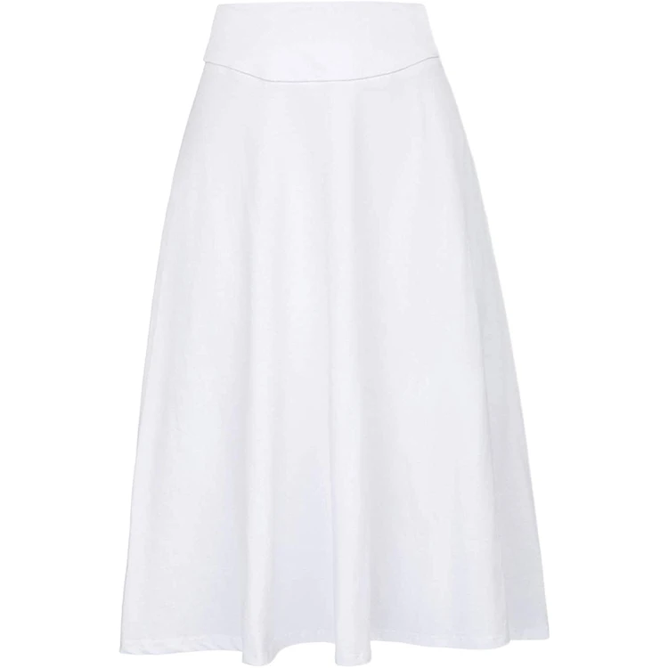 mid length flowy skirts