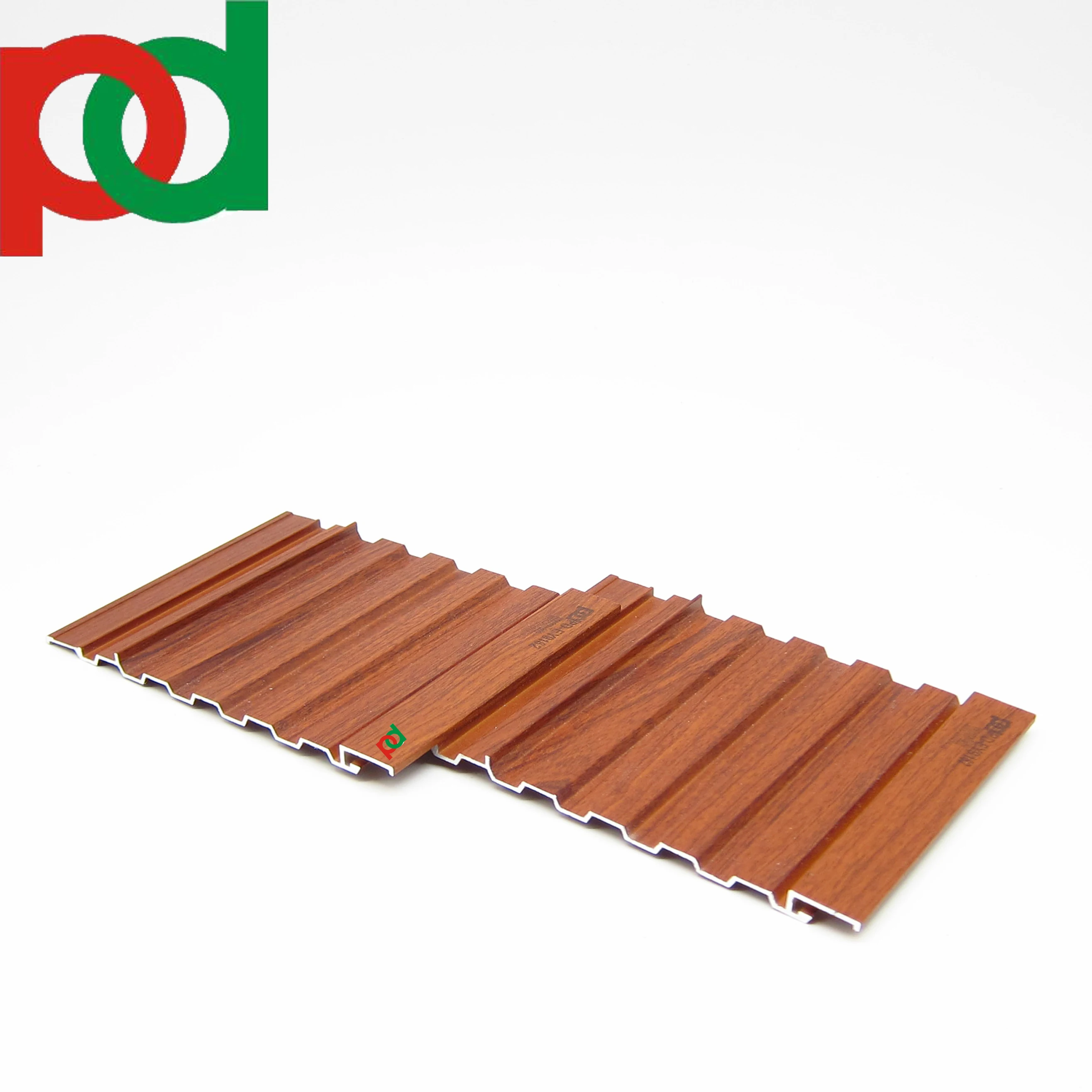 Tubos Perfiles De Aluminio Color Tacto Madera