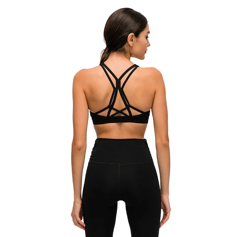 Beautiful Strappy Workout Sports Bras Tops Women Naked-feel Wireless Yoga  Fitness Bras Padded Athletic Tops - Buy High Impact Yoga Bras,Fitness  Running Sports Bras,Sports Bras Top Women Padded Product on Alibaba.com