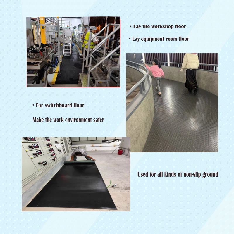 Wholesale 35kv Insulation Rubber Sheet for Electrical Distribution Room Custom Processing & Cutting Services Available