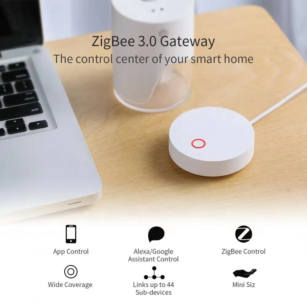 For Tuya Smart Hub Zigbee Gateway Home Automation with 10A Max. Current and 240V Max. Voltage 1 Piece MOQ