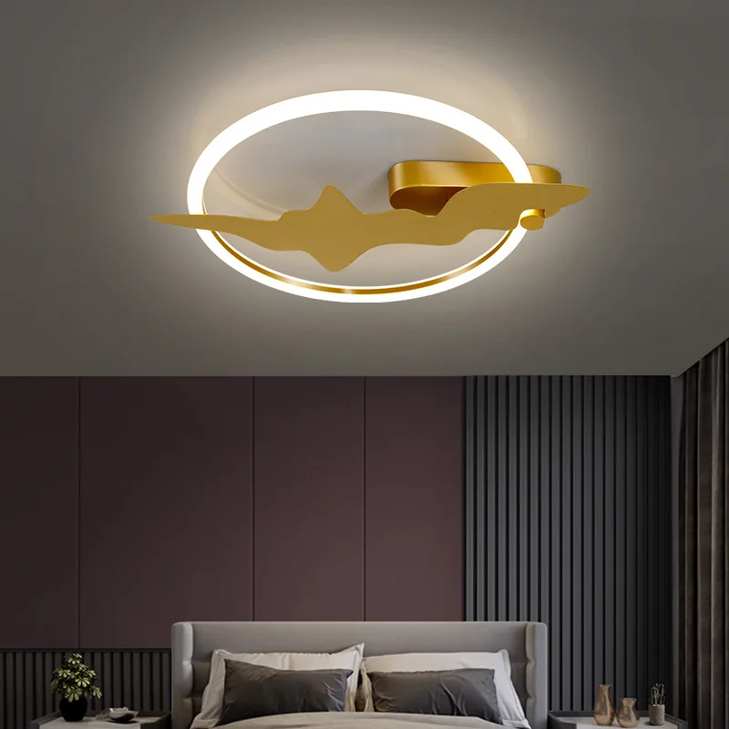 2021 New style led ceiling light round simple modern household ceiling lamp surface install ceiling light for bedroom