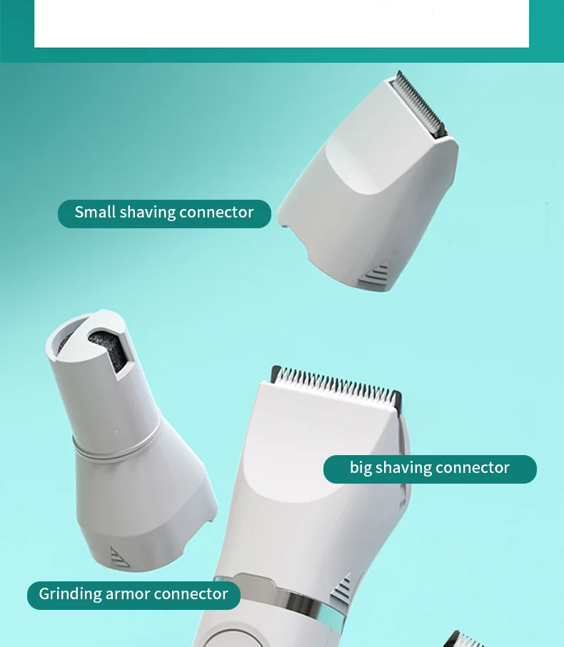 Custom Logo Portable Dog Clippers Cleaning Reusable Dog Cat Hair