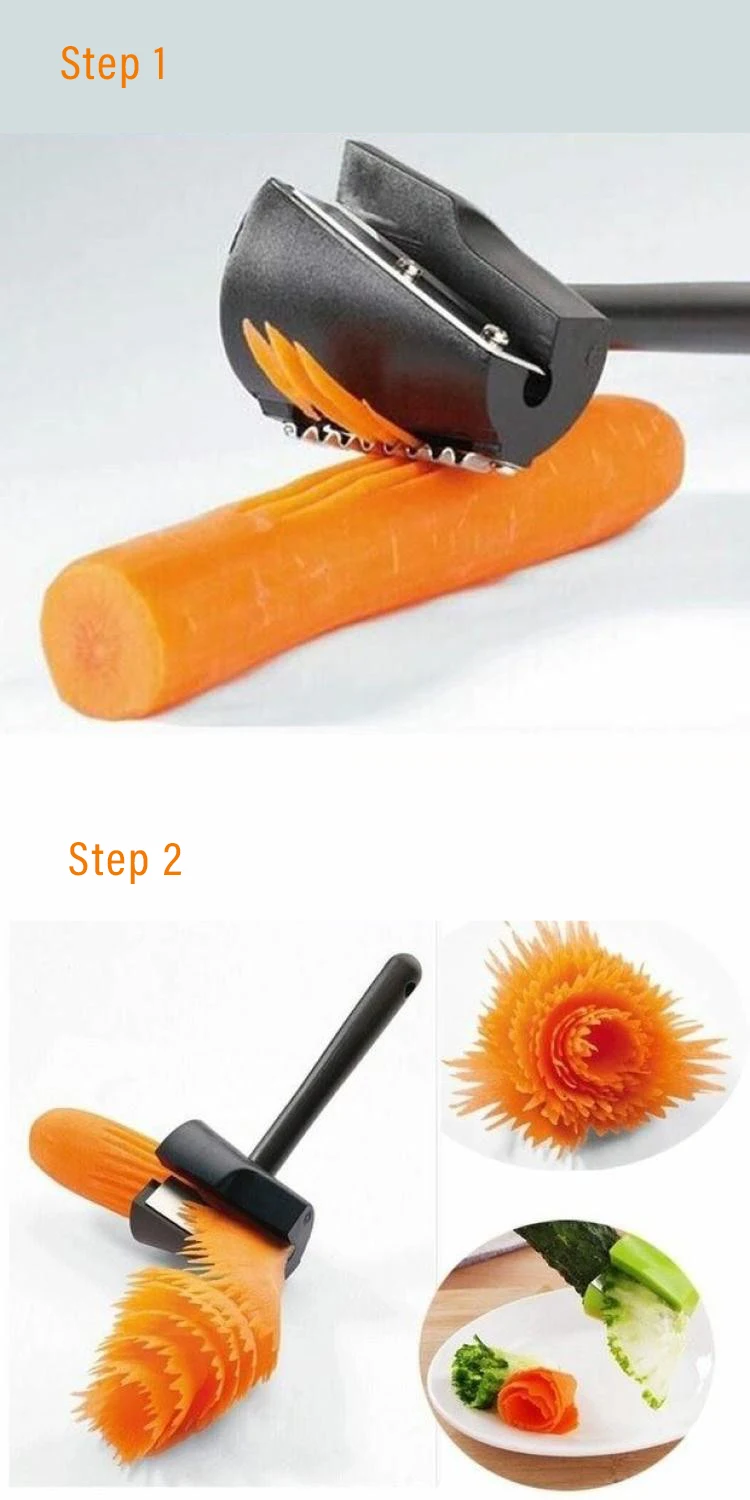 Hot Sale Vegetable Spiralizer Cutter Potato Fruit Garnishing Tool
