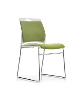 SL-1663AW All white plastic Hot Sale Electroplated solid steel plastic chairs visit chair