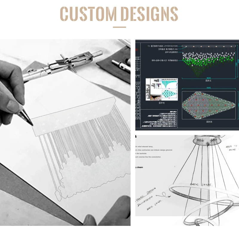 Modern circle lights bedroom led chandelier two ring black 3 ring led chandelier lamp pendant light for living dining room