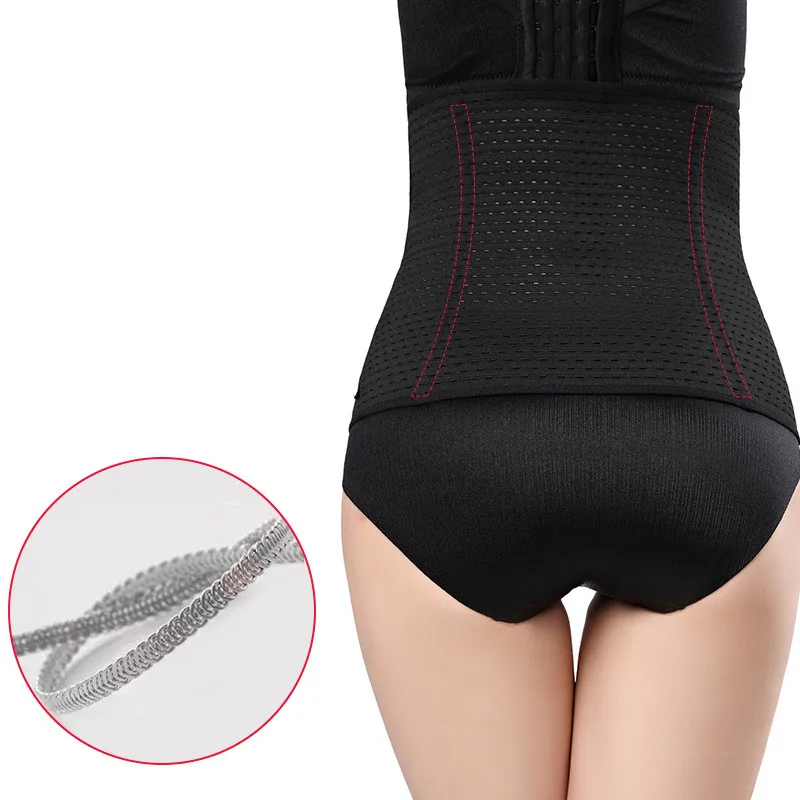 Пояс для похудения женщин после родов удобный дышащий хлопковый пояс моделирования талии тренажер формирователь тела