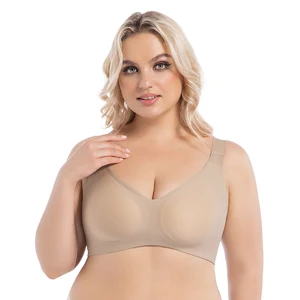 Women'S Jelly Strip Breathable Full Coverage Bra Plus Size Push up Bra High Impact Support Sports Bra for Women