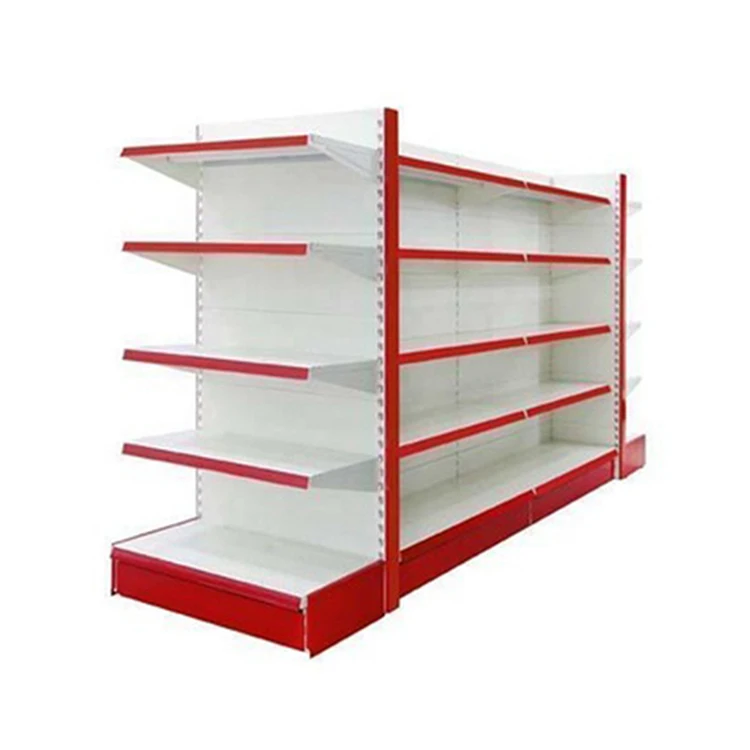 Customized Shop Commercial Shelves Super Market Racks Gondola Shelving