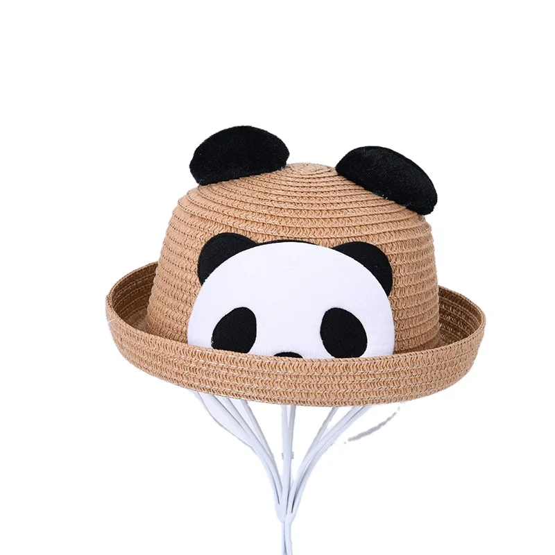 Летняя шляпа от солнца панда мультфильм