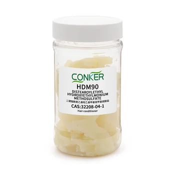 CAS 32208-04-1 Distearoylethyl Hydroxyethylmonium Methosulfate Cationic Surfactant Raw Materials for Hair Products CONKER HDM90