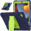 Navy Blue+Yellow Green