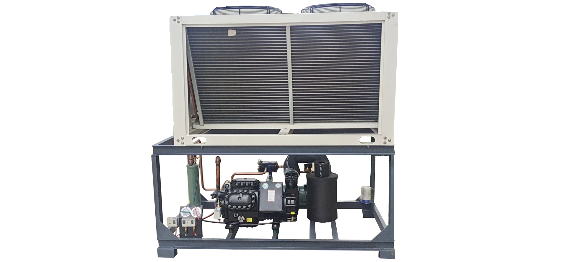 Direct Selling Compressor Refriger Unit Motor Air Cooler Chiller Unit 480v Piston Compressor Condensing Unit with Fan OfCopeland