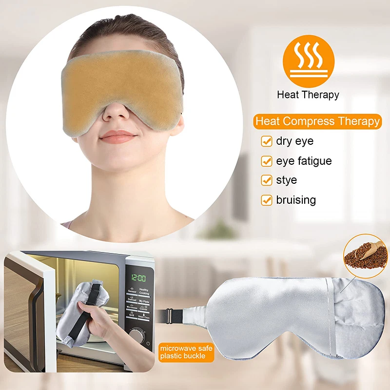 Custom Cooling Eye Mask Solid Gel Heat Eye Mask For Puffiness Reusable