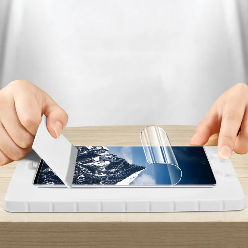 Hydrogel Screen Guard Nano Liquid Soft Hydrogel TPU Film for Samsung S22 Ultra